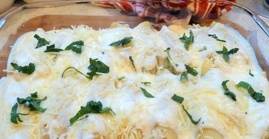 Каннеллони с индейкой