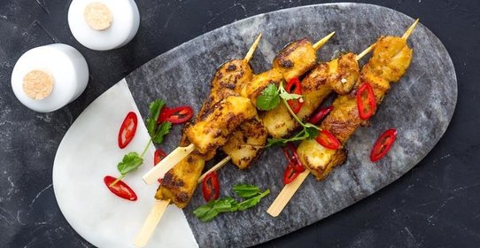 Курица с медом и кунжутом