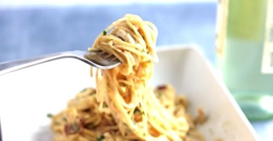 Спагетти с куриной грудкой