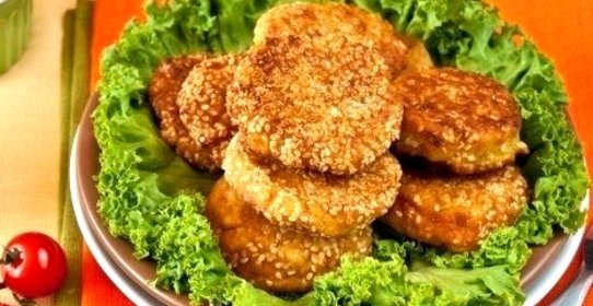 Котлеты из нута с морковью