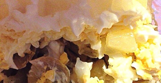 Салат с ананасом и курицей