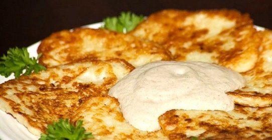 Картофельные оладушки