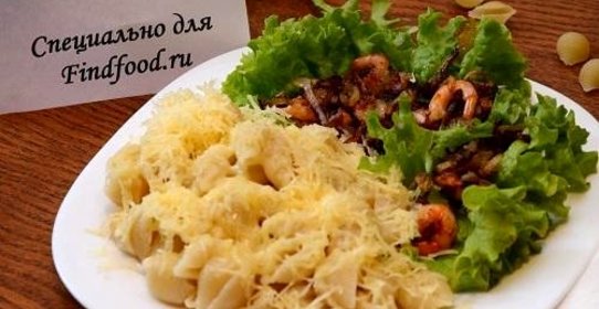 Паста с креветками