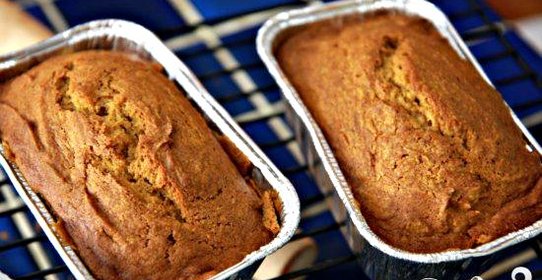 Тыквенный хлеб с орехами