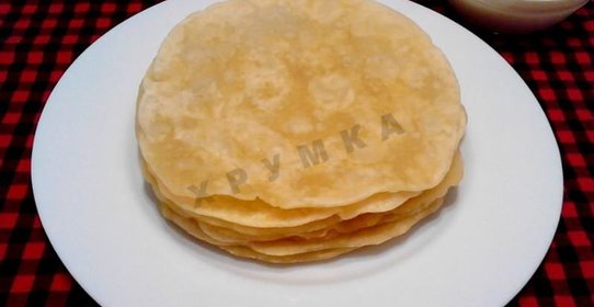 Казахский шелпек - лепешки