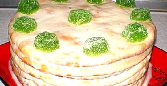 Торт творожный Наполеон