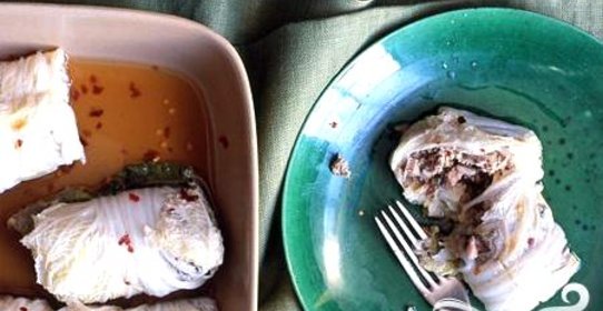 Голубцы по-азиатски