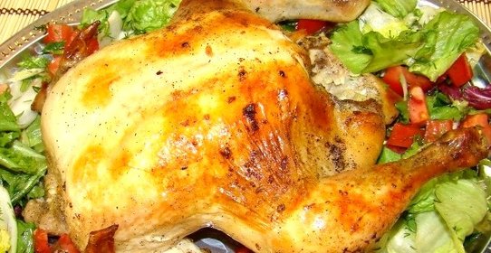 Курица в рукаве для запекания