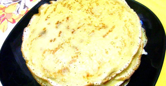 Блины на сыворотке