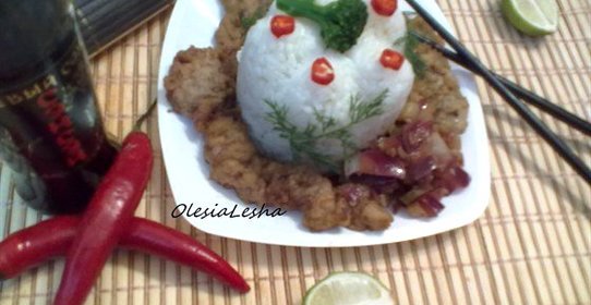 Свинина по‑китайски в кисло-сладком соусе