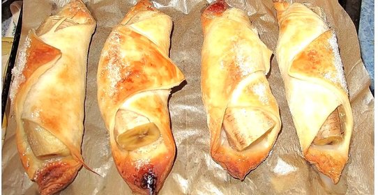 Банановые конвертики