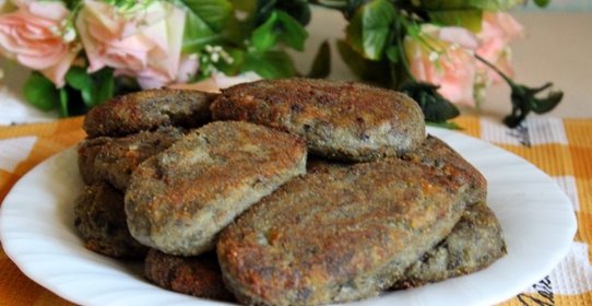 Картофельно - грибные котлеты