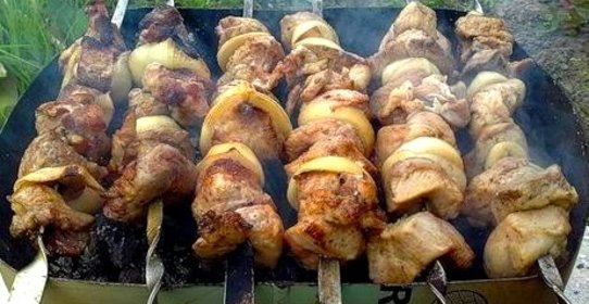 Правильный шашлык из свинины