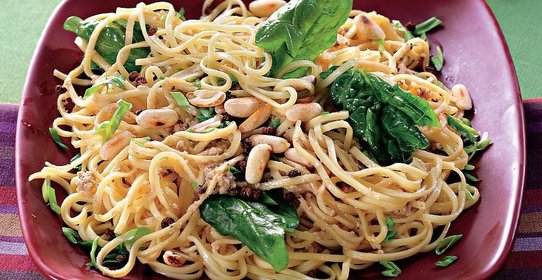 Сычуаньская лапша дан дан с перцем