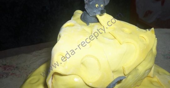 Торт Сыр с мышками
