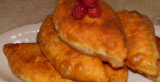Пирожки с малинкой