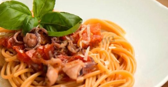 Паста с морскими ушками