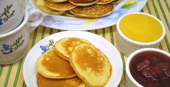 Воздушные лимонные оладьи