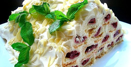 Торт Зимняя вишня