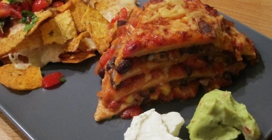 Мексиканская лазанья