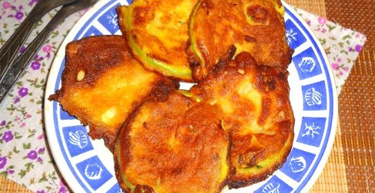 Кабачки в кляре