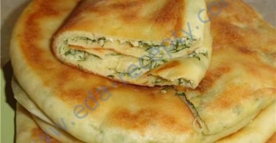 Домашние хачапури с сыром на кефире