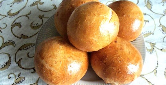 Булочки с яблоками