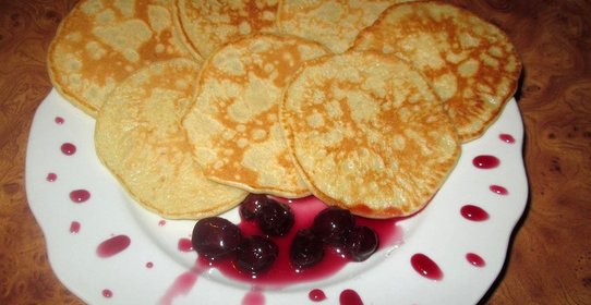 Банановые оладьи