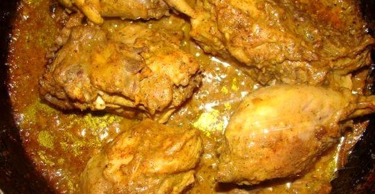 Курица в горчичном маринаде