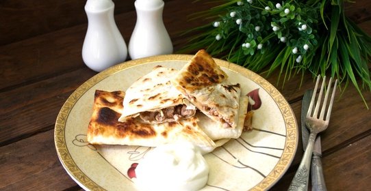 Ленивые пирожки с мясом