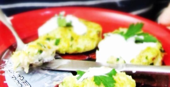 Овощные оладьи