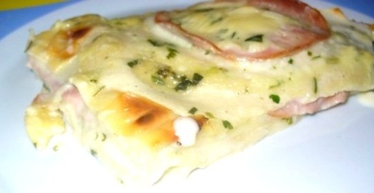 Лазанья с сыром