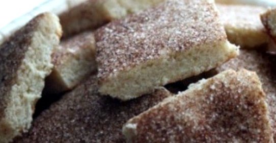 Песочное печенье с корицей