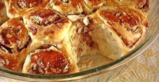 Дрожжевые булочки на кефире