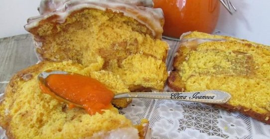 Постный отрывной тыквенный хлеб с корицей