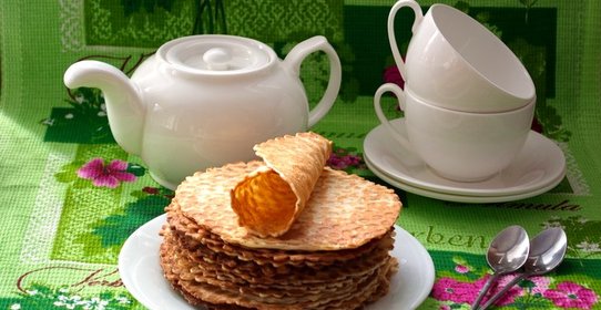 Вафли нежные