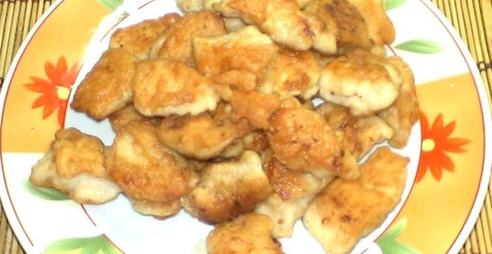 Куриное филе с лимонным соком