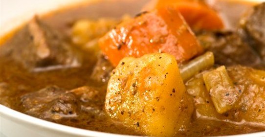 Ирландское рагу из баранины с беконом