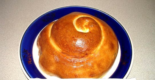 Завитушка с персиком