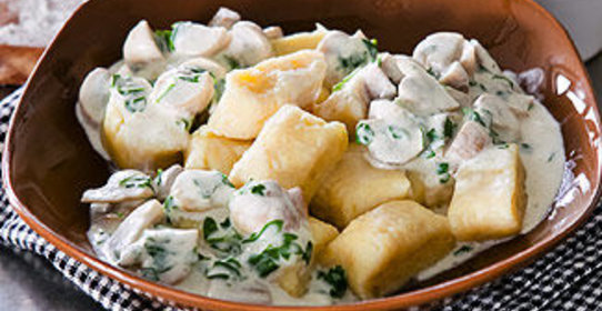 Картофельные ньокки в мультиварке