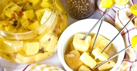 Маринованный сыр