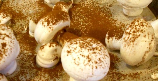 Печенье Шампиньоны с крахмалом