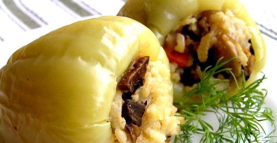 Фаршированный перец на пару
