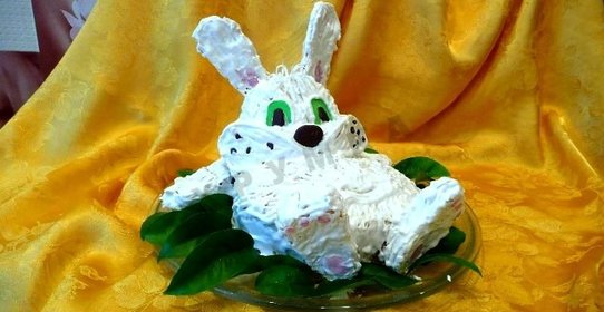 Торт Зайчик