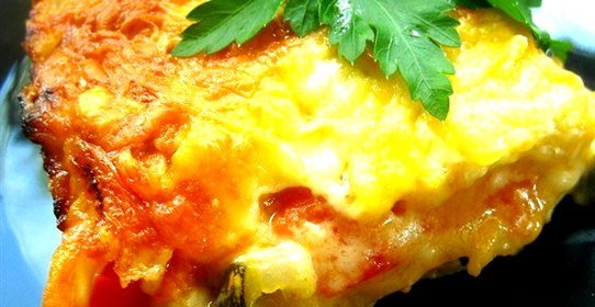 Овощная лазанья