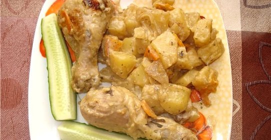 Куриные ножки в мультиварке