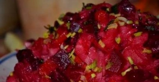 Винегрет с квашеной капустой