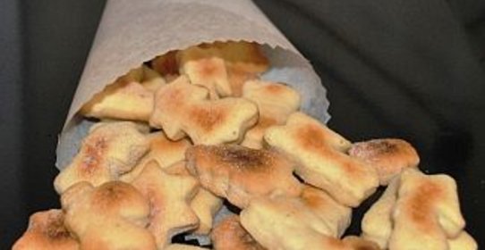 Новогоднее имбирное печенье