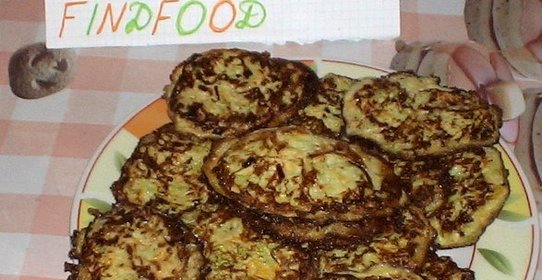 Кабачково-морковные оладьи