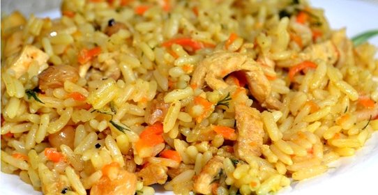 Плов с курицей